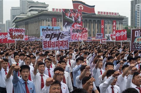 North Korea Cancels Anti U S Rallies In Latest Sign That Trump And Kim Jong Un Are Getting