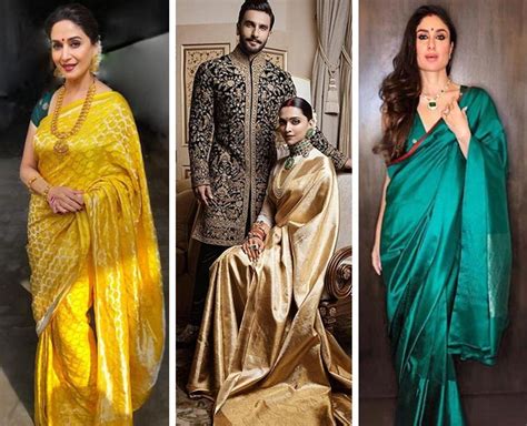 Bollywood Actresses In Silk Sarees