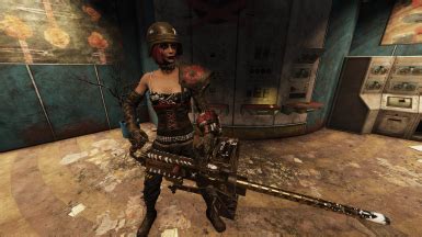 Custom Raider Goon Re Texture And Tank Girl Army Helmet At Fallout 76