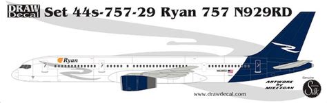 Draw Decals Boeing Ryan International N Rd