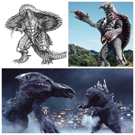 The Mebius Kaiju Bogal is based of concept art from the Godzilla Kaiju ...