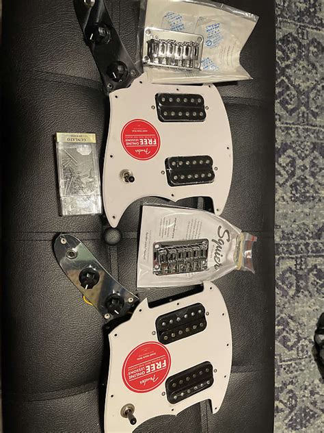 Squier Mustang Loaded Pickguards Reverb