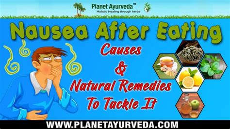 Nausea After Eating Causes And Natural Remedies To Tackle It Ppt