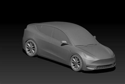 Tesla Model Y 3d Stl Printable File 3d Model 3d Printable Cgtrader