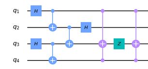 An Entanglement Swapping Based Quantum Channel Circuit The Entangled