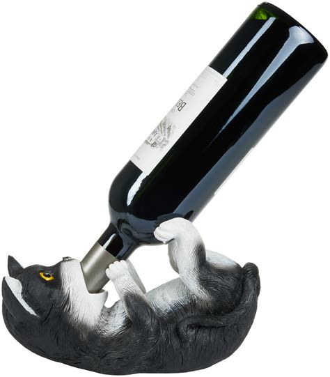 Weinflaschenhalter Durstige Katze Brubaker Online Shop Europe