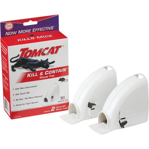 Tomcat Kill Contain Mechanical Mouse Trap Pack Almandoz