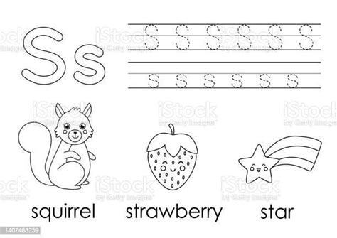 아이들을위한 영어 알파벳 학습 편지 S 색칠 공부 책 0명에 대한 스톡 벡터 아트 및 기타 이미지 Istock