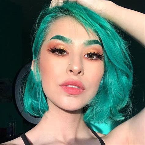 Green Pastel Hair Color