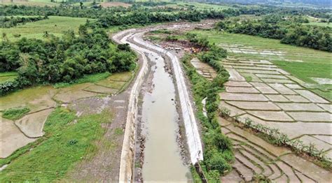 DPWH Completes Construction Flood Control Project In Kananga Leyte