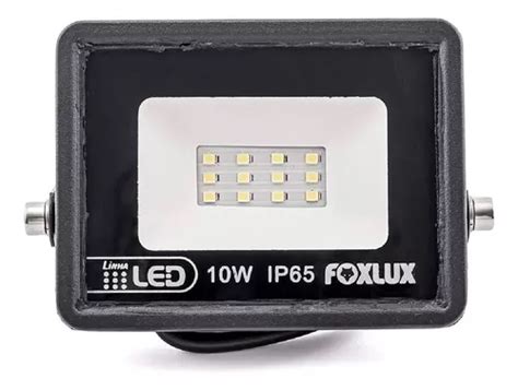 Foxlux Bivolt Foxlux Foco Led W K Color Negro Mercadolibre