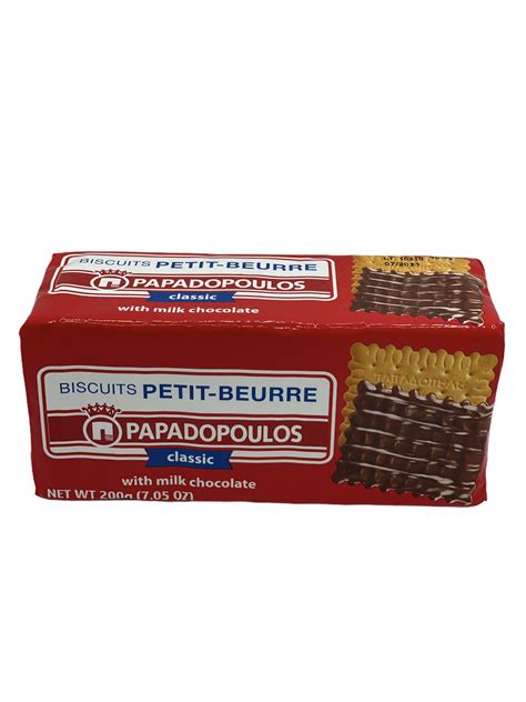 PETIT-BEURRE BISCUITS W/MILK CHOCOLATE – Greek Food Emporium