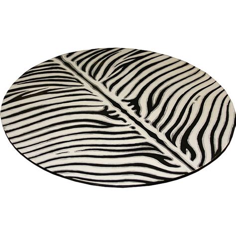 Zebra Print Round Placemats Set Of 2 Free Shipping On Orders Over