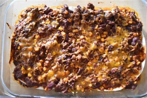 Chili Casserole - Mess for Less