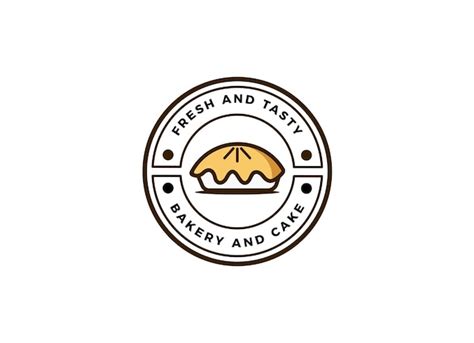 Frisches brot und bäckerei logo design konzept croissant bäckerei logo