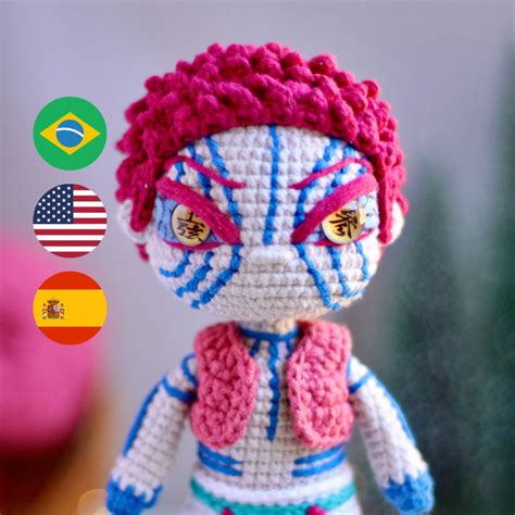 PADRÃO AKAZA AMIGURUMI EM PDF Amigurumis da Vit