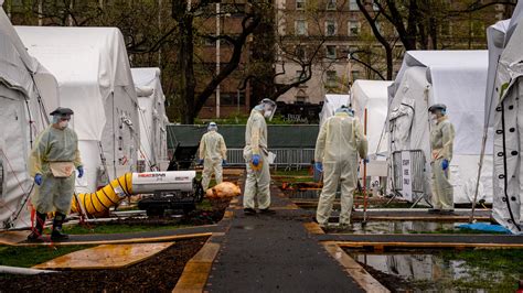 Treating Coronavirus In A Central Park ‘hot Zone The New York Times