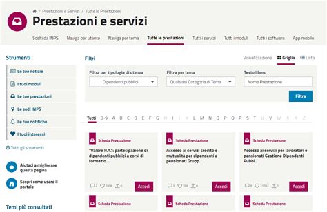 prestazioni Prestiti Inpdap Tabelle Tassi e Novità