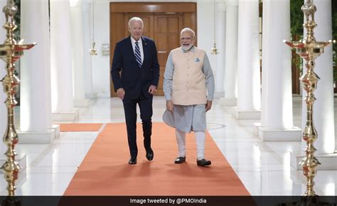 India US Friendship Will Further Global Good PM After Meeting Biden