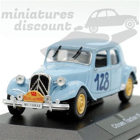 Citroen Traction Avant Six Rallye Me En Boite