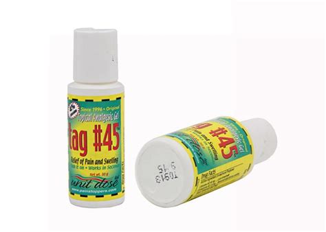 Tag 45 Topical Anesthetic Gel Tattoo Pain Killer With 4 Lidocaine