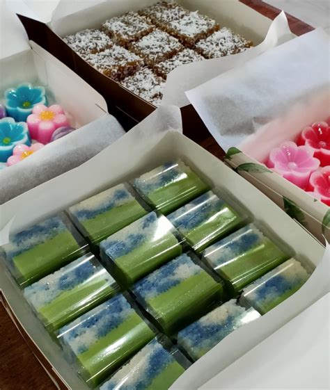 Homemade Nyonya Kueh Kueh Salat Kueh Kosui Lapis Sagu Serimuka