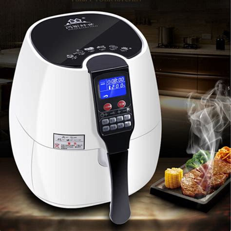 Yontree 1pc 110v Electric Hot Dry Fryer Oil Less Air Fryer Detachable