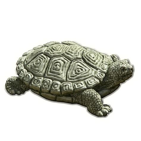 My Pet Turtle Cast Stone Garden Statue