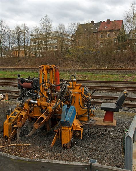 Plasser Theurer Kleinstopfmaschine Der Fa Kaf Falkenhahn Kreuztal