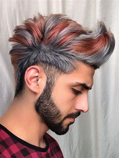 Mens Hair Colour Cool Hair Color Hair Color Trends Cool Hairstyles