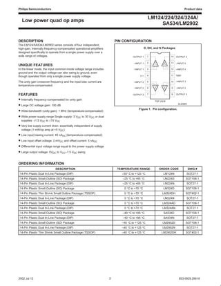 Lm Low Power Quad Op Amps Pdf