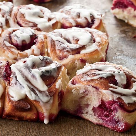 Raspberry Swirl Sweet Rolls Recipe Grace Parisi