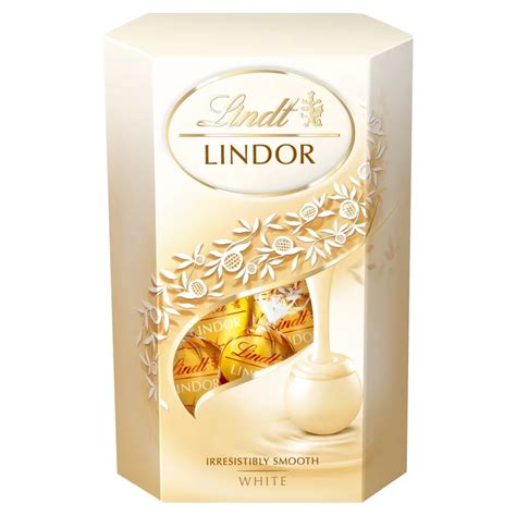 Lindt Lindor Praliny z czekolady białej 200 g Zakupy online z dostawą