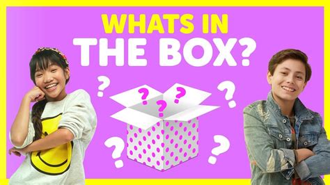 Whats In The Box With Julianna And Shane From The Kidz Bop Kids Youtube