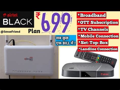 Airtel Black In Get Broadband Tv Channels Mobile Connection