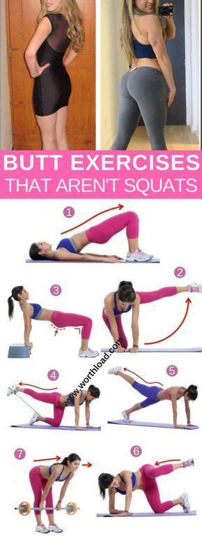 7 Exercises To Tone Your Butt That Arent Squats Butt Workout