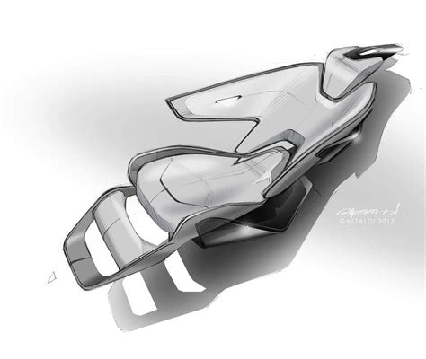 Sport Car Seat Design Sketch Futuristic Car Seating Sketch Industrial