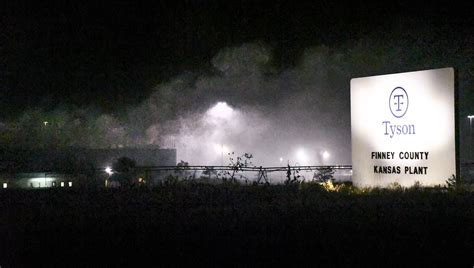 Responders Fight Fire At Finney County Tyson Plant