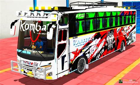 Komban Bus Skin Download Komban Yodhavu Livery For Jet Bus Bussid