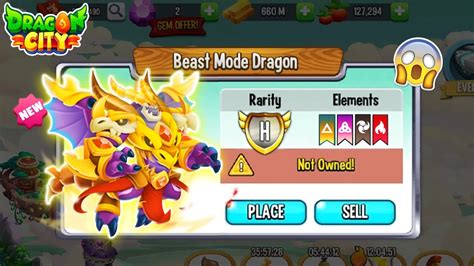 Dragon City High Grotto Dragon New Heroic Exclusive Dragon 2024 😱