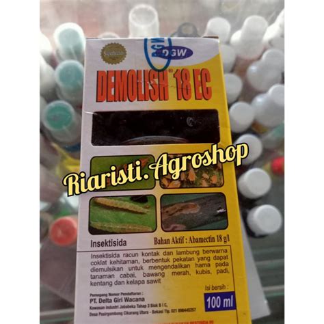 Jual Demolish Ec Insektisida Ml Shopee Indonesia