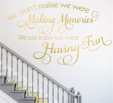 Making Memories Wall Sticker