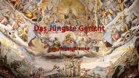 Das J Ngste Gericht Weltgericht Mysterium Bibel Endzeit Jesus