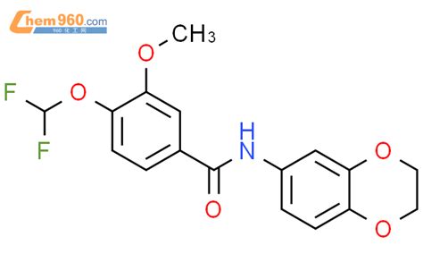 723254 42 0 4 Difluoromethoxy N 2 3 Dihydro 1 4 Benzodioxin 6 Yl 3