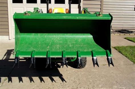 Bucket Tooth Bar For Sub Compact Tractors Heavy Hitch Compact