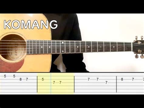 Raim Laode Komang Easy Guitar Tutorial Tabs Youtube