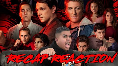 Cobra Kai Recap Music Video Reaction YouTube