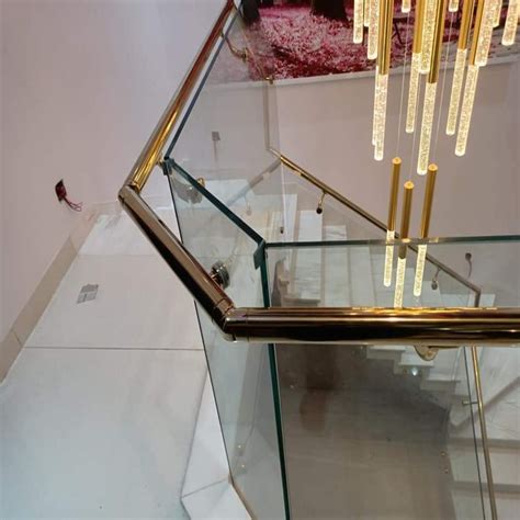 Pvd Coating Stainless Steel Glass Railing Material Grade Ss At Rs