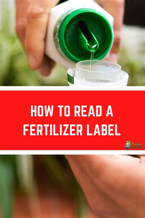 How To Read A Fertilizer Label The Produce Nerd