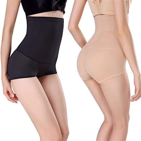 Womens High Waist Girdles Panties Underwear Shorts Butt Waist Shapers